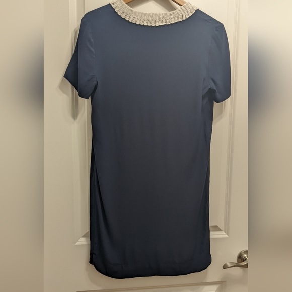 ✨Sandro Davida Ruffle Collar Dress ✨ size 1 - Picture 4 of 9